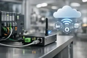 Modbus till MQTT gateway för industriell kontroll