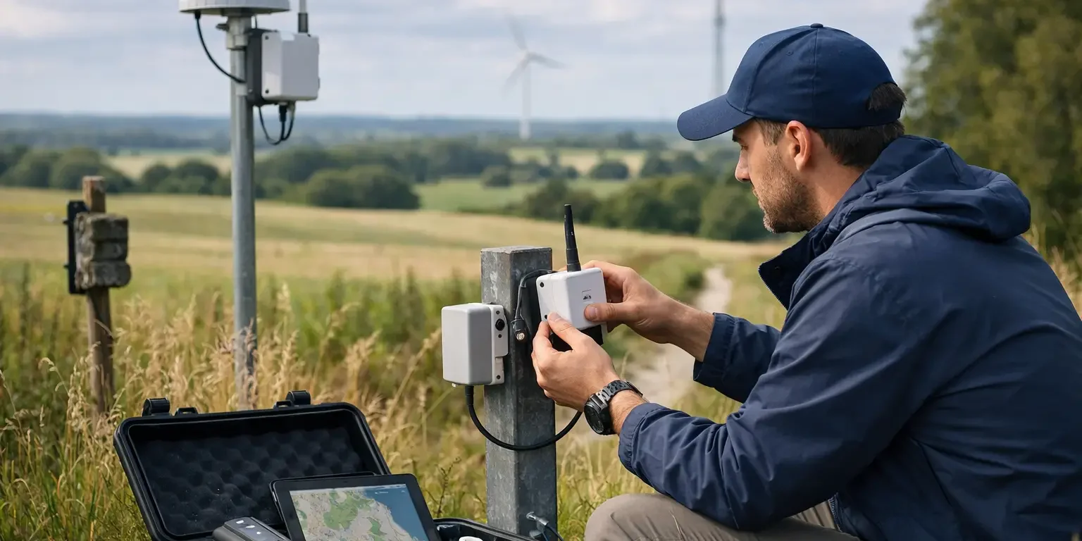 Så konfigurerar du LoRaWAN-sensorer i fält