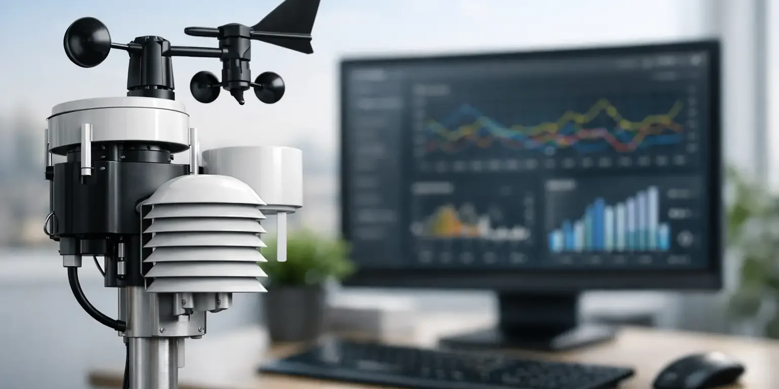 Väderstation med API för professionell drift Väderstation med API för professionell drift