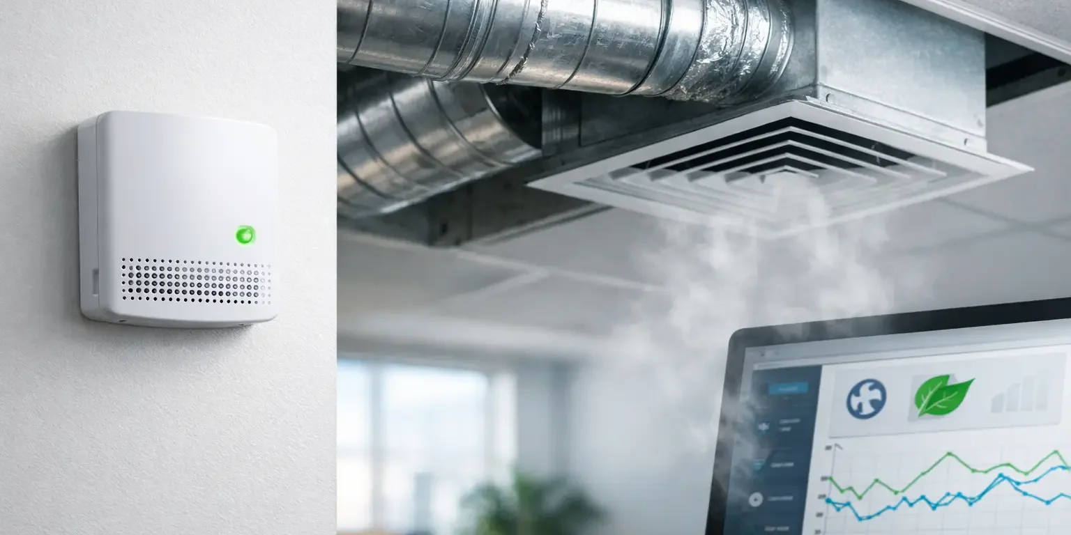 Automatisera ventilationsstyrning med CO2