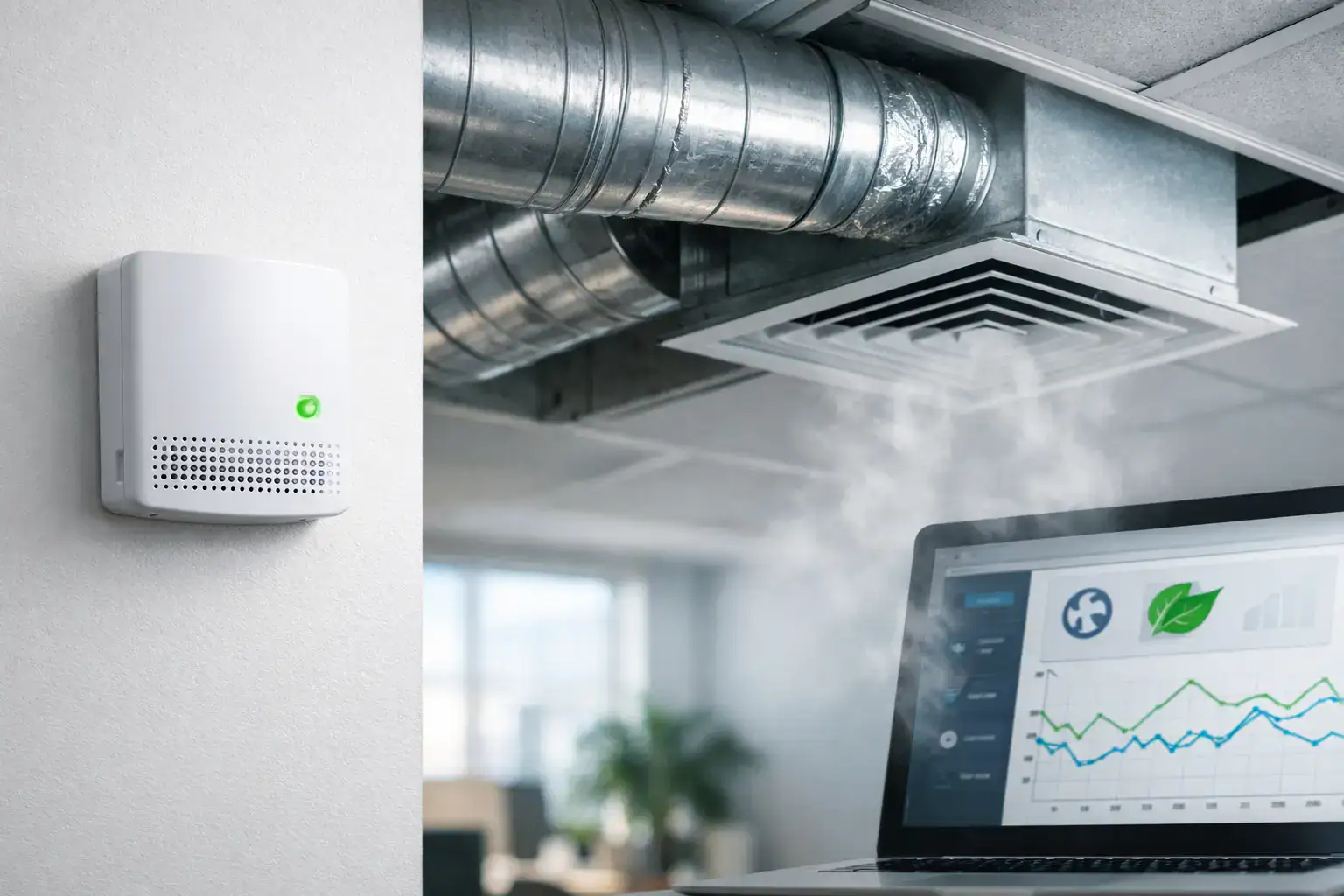 Automatisera ventilationsstyrning med CO2