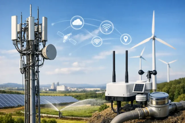 NB-IoT eller LoRaWAN - rätt val för driften