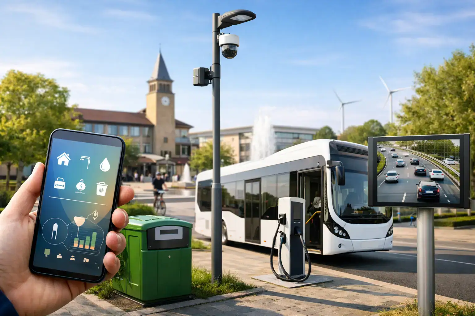 7 exempel på IoT för kommuner i vardagen