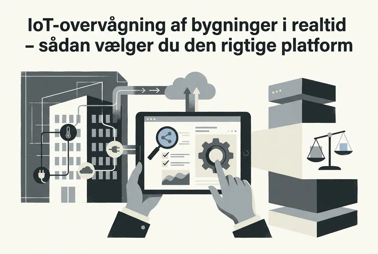IoT-overvågning af bygninger i realtid – sådan vælger – iot løsninger Guide Professional header image for comparison analysis: IoT-overvågning af bygninger i realtid – sådan vælger du ...