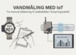 Professional header image for educational tutorial: Vandmåling med IoT: Fra manuel aflæsning til realtidsdata...