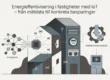Professional header image for educational tutorial: Energieffektivisering i fastigheter med IoT – från mätdat...