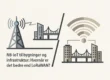 Professional header image for comparison analysis: NB-IoT til bygninger og infrastruktur: Hvornår er det bed...