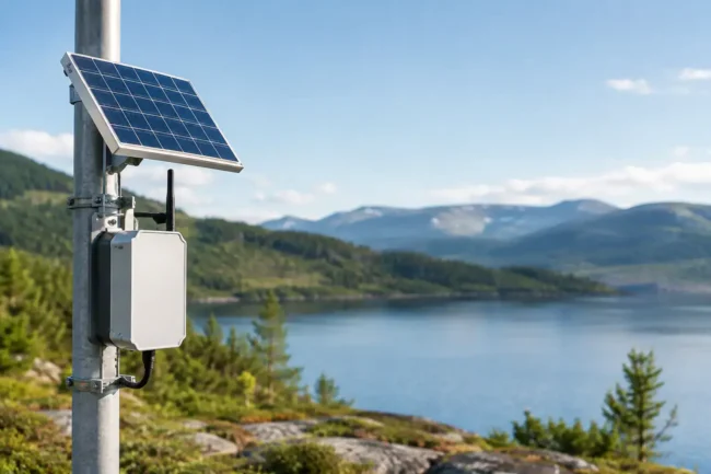 Energisnåla dataloggrar för platser utan elnät