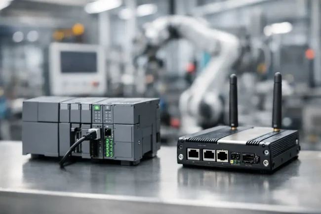PLC eller edge gateway - vad passar bäst?