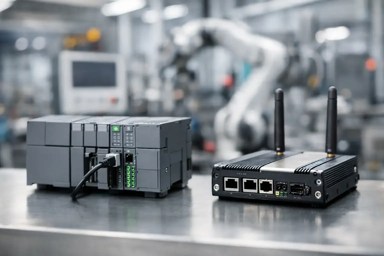PLC eller edge gateway – vad passar bäst? PLC eller edge gateway - vad passar bäst?