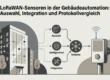 Professional header image for comparison analysis: LoRaWAN-Sensoren in der Gebäudeautomation: Auswahl, Integ...