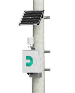 Develiot urban air quality monitoring station