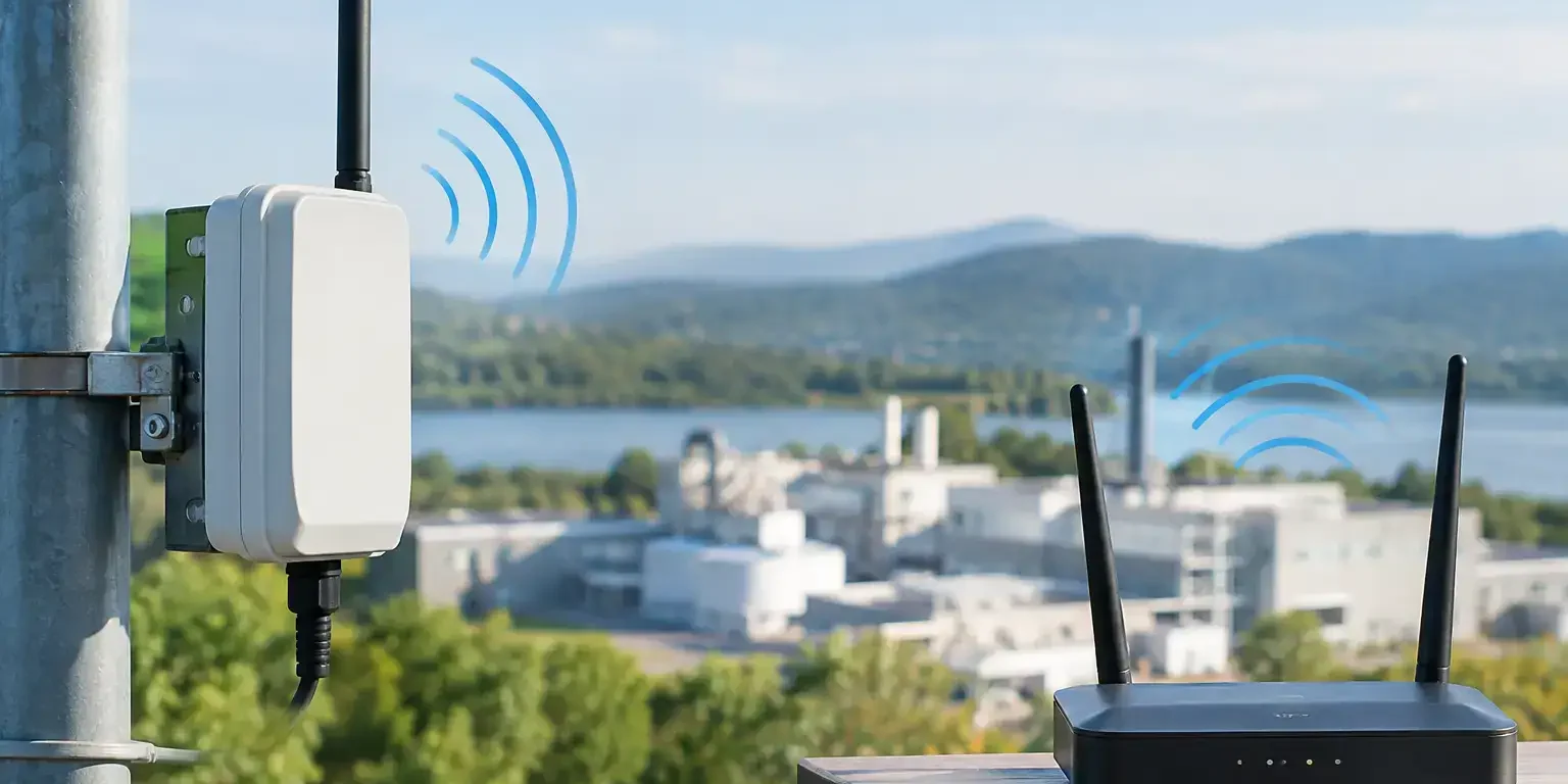 LoRaWAN WiFi-jämförelse för smart övervakning