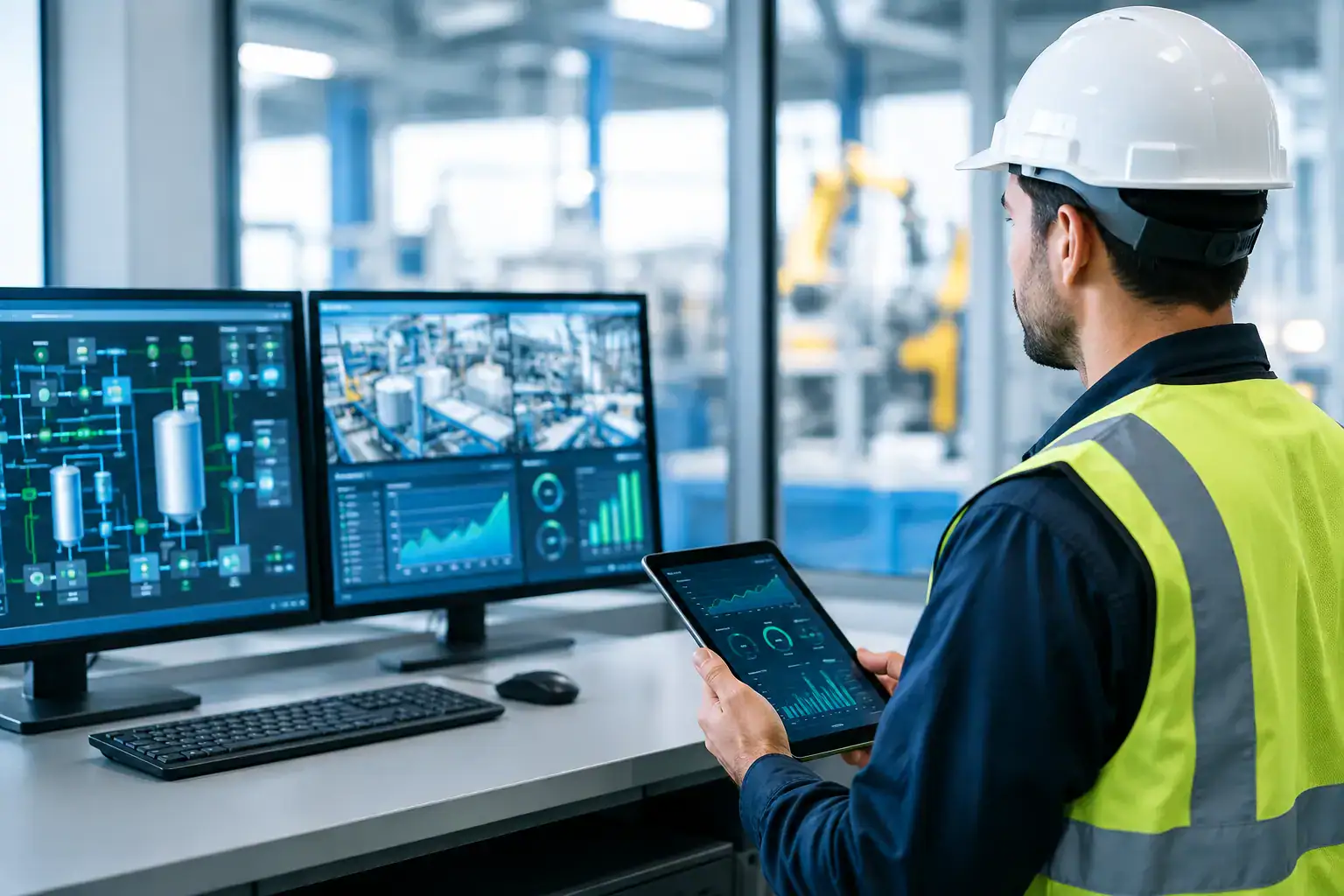 SCADA jämfört med industriell IoT - vad passar?